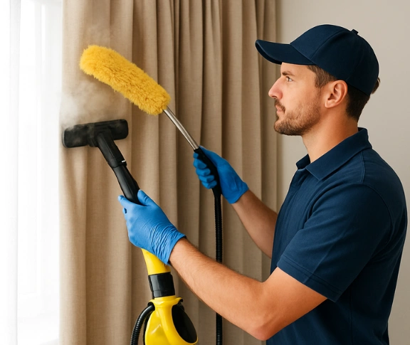 Trusted blind cleaning technician Matty Curtain Cleaning hurlstone-park-nsw QLD